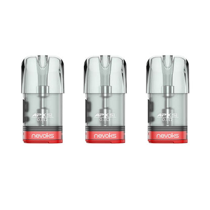 NEVOKS APX - Pack de 3 Cartouches Pod 2ml-0.8 ohm-VAPEVO