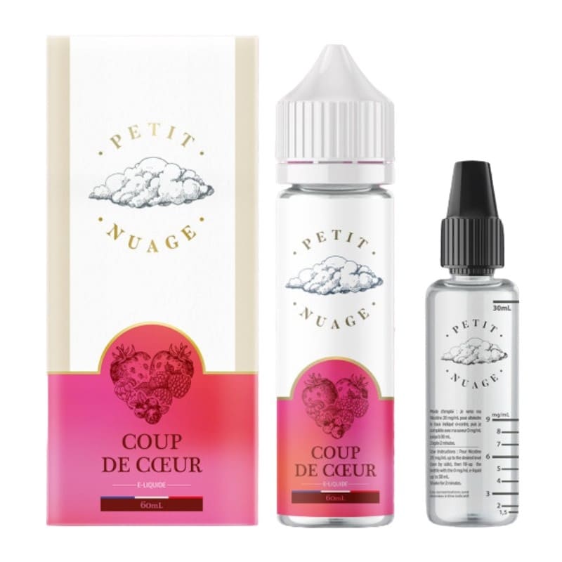 PETIT NUAGE Coup De Cœur - E-liquide 50ml-0 mg-VAPEVO