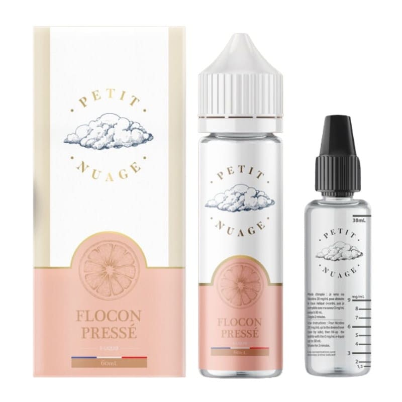 PETIT NUAGE Flocon Pressé - E-liquide 50ml-0 mg-VAPEVO