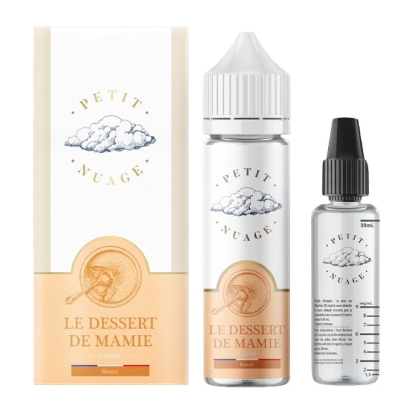 PETIT NUAGE Le Dessert De Mamie - E-liquide 50ml-0 mg-VAPEVO