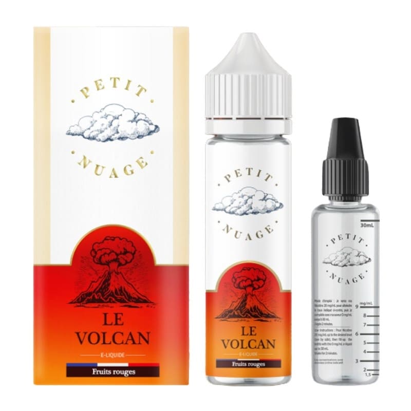 PETIT NUAGE Le Volcan - E-liquide 50ml-0 mg-VAPEVO