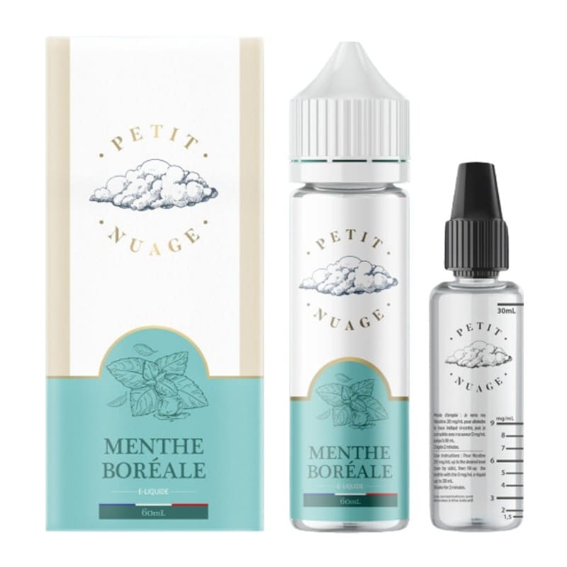 PETIT NUAGE Menthe Boréale - E-liquide 50ml-0 mg-VAPEVO