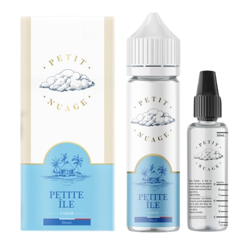 PETIT NUAGE Petite Île - E-liquide 50ml-0 mg-VAPEVO