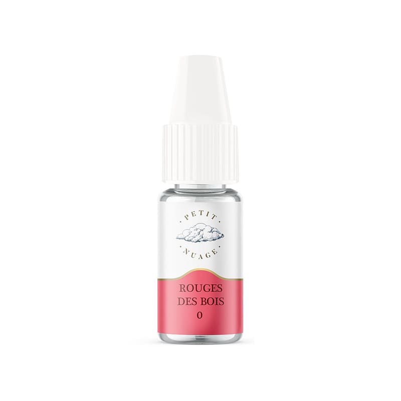 PETIT NUAGE Rouge Des Bois - E-liquide 10ml-0 mg-VAPEVO