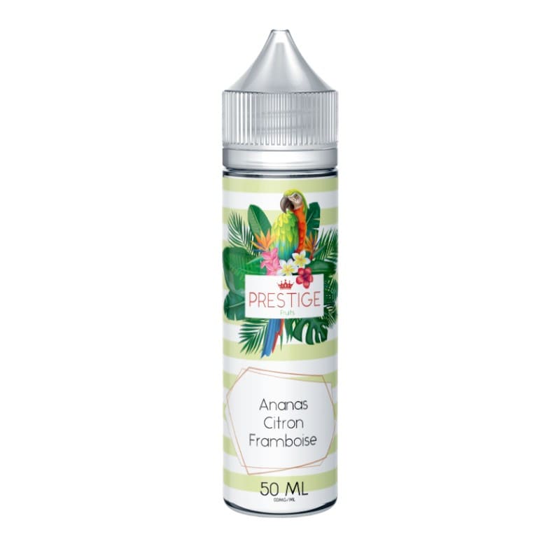 PRESTIGE FRUITS Ananas Citron Framboise - E-liquide 50ml-0 mg-VAPEVO