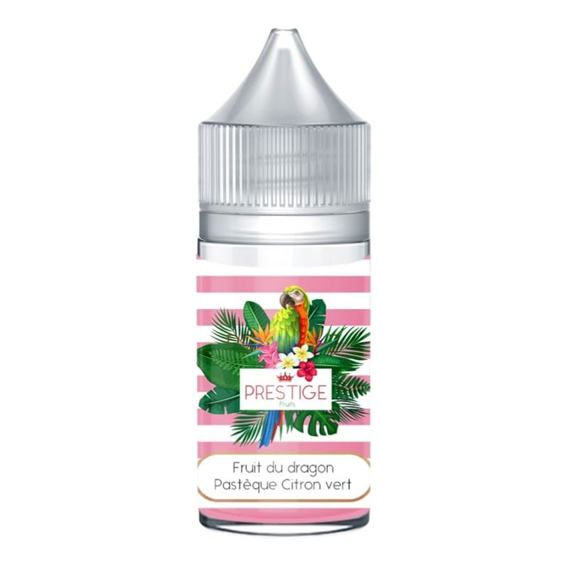 PRESTIGE FRUITS Fruit du dragon & Pastèque & Citron vert - Arôme Concentré 10ml/30ml-30ml-VAPEVO