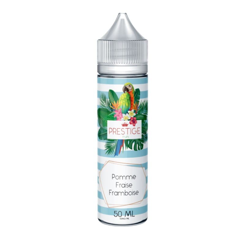 PRESTIGE FRUITS Pomme Fraise Framboise - E-liquide 50ml-0 mg-VAPEVO