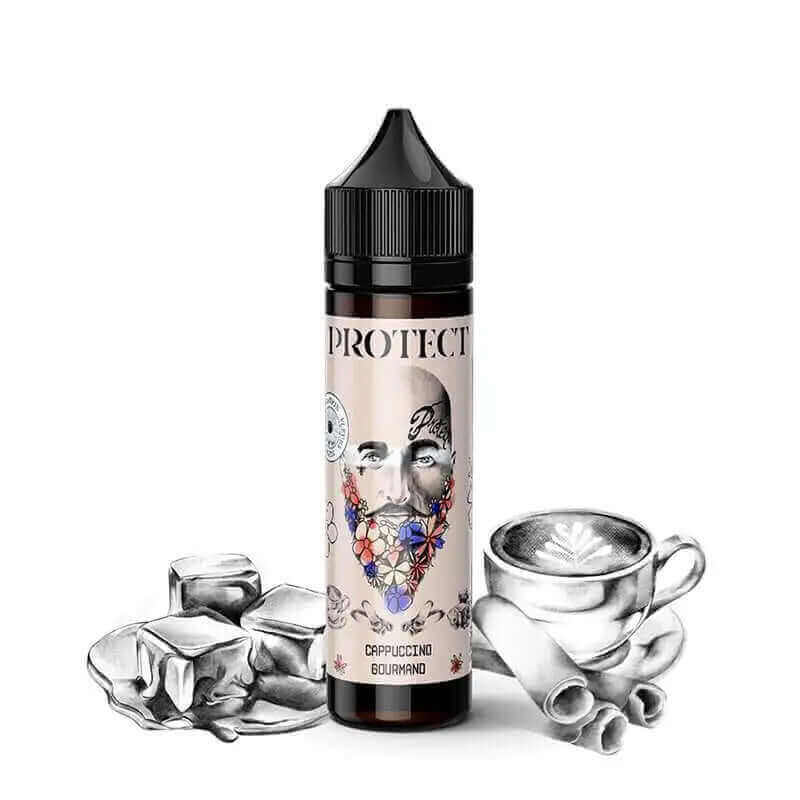 PROTECT Capuccino Gourmand - E-liquide 50ml-0 mg-VAPEVO