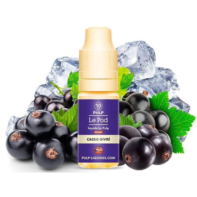 PULP Le Pod Cassis Givré - Sel de nicotine 10ml-VAPEVO