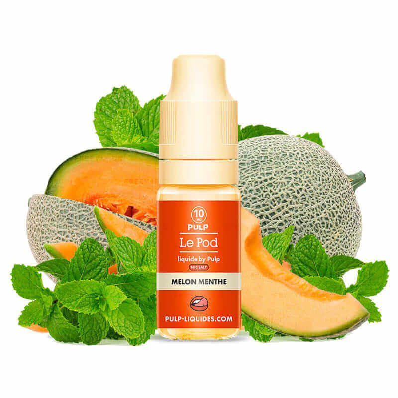 PULP Le Pod Melon Menthe - Sel de nicotine 10ml-VAPEVO