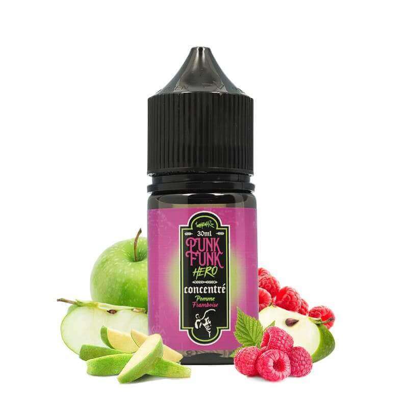 PUNK FUNK HERO Pomme Framboise - Arôme Concentré 30ml-VAPEVO