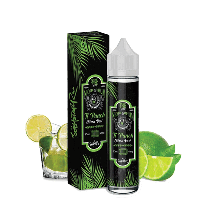 PUNK FUNK HERO Ti Punch Citron Vert - E-liquide 50ml-0 mg-VAPEVO