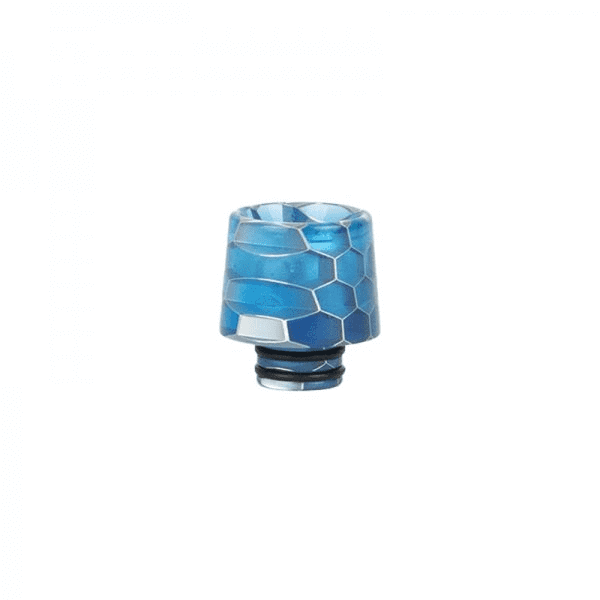 REEWAPE AS202 Cobra Snake Patterns - Drip Tips 510 Resin-Dark Blue-VAPEVO