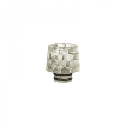 REEWAPE AS202 Cobra Snake Patterns - Drip Tips 510 Resin-White-VAPEVO