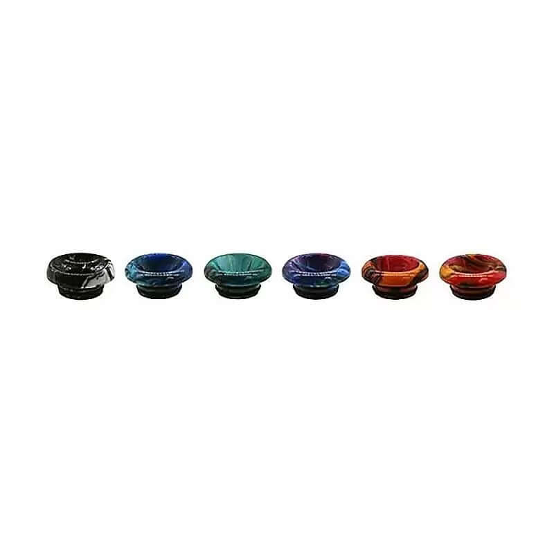 REEWAPE R18 - Pack de 6 Drip Tips 810 Resin-VAPEVO