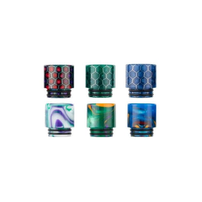 REEWAPE RW-R1 - Pack de 6 Drip Tips 810 Resin-VAPEVO