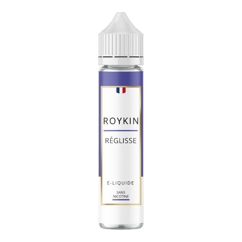 ROYKIN Réglisse - E-liquide 50ml-0 mg-VAPEVO