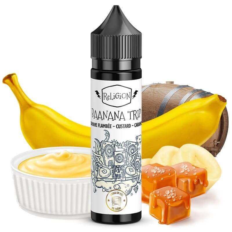 RELIGION JUICE Baanana Trip - E-liquide 50ml-0 mg-VAPEVO