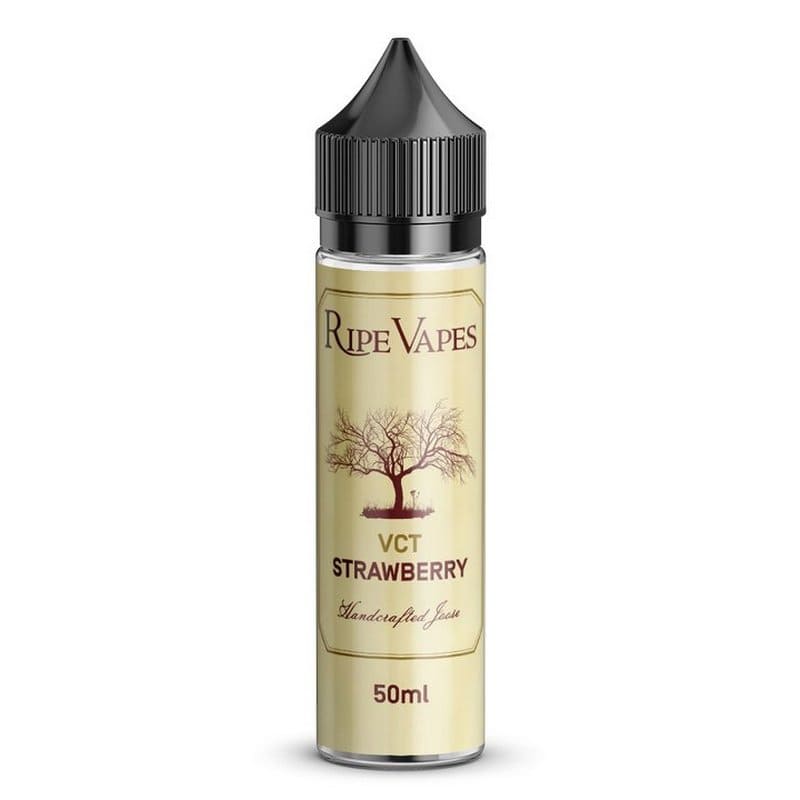 RIPE VAPES VCT Strawberry - E-liquide 50ml-0 mg-VAPEVO