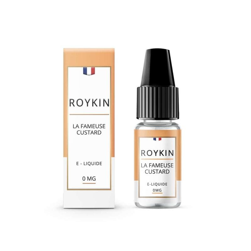 ROYKIN La Fameuse Custard - E-liquide 10ml-VAPEVO