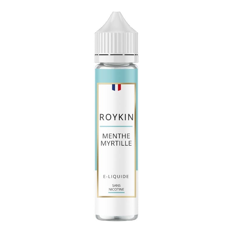 ROYKIN Menthe Myrtille - E-liquide 50ml-0 mg-VAPEVO