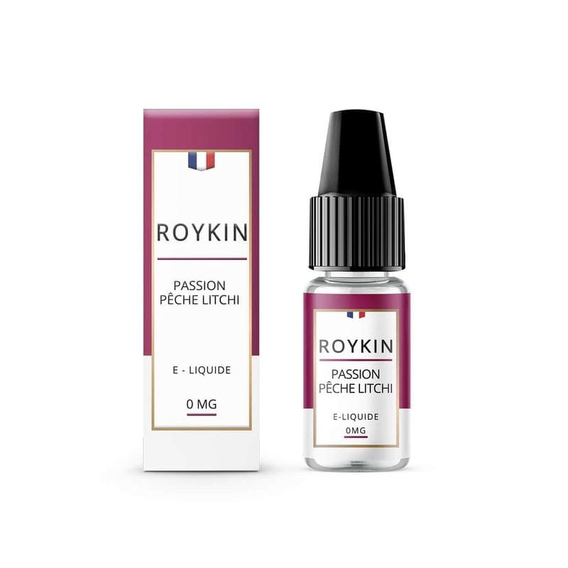 ROYKIN Passion Pêche Litchi - E-liquide 10ml-VAPEVO