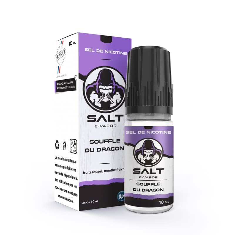 SALT E-VAPOR Souffle du Dragon - Sel de nicotine 10ml-VAPEVO