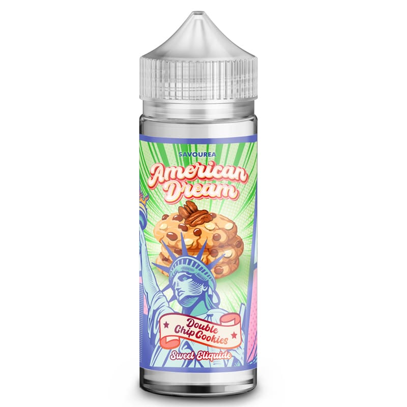 SAVOUREA American Dream Double Chip Cookie - E-liquide 50ml/100ml-0 mg-100 ml-VAPEVO