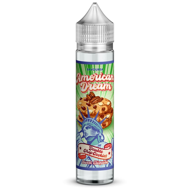 SAVOUREA American Dream Double Chip Cookie - E-liquide 50ml/100ml-0 mg-50 ml-VAPEVO