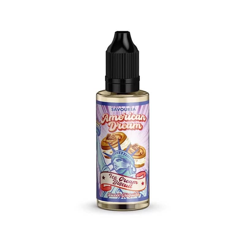 SAVOUREA American Dream Ice Cream Biscuit - Arôme Concentré 30ml-VAPEVO