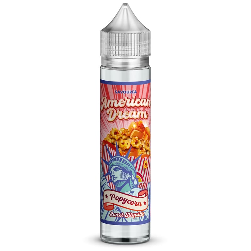 SAVOUREA American Dream Popycorn - E-liquide 50ml/100ml-0 mg-50 ml-VAPEVO