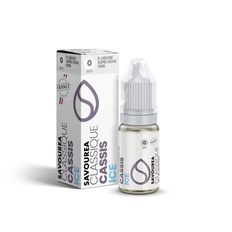 SAVOUREA Cassis Ice - E-liquide 10ml-VAPEVO