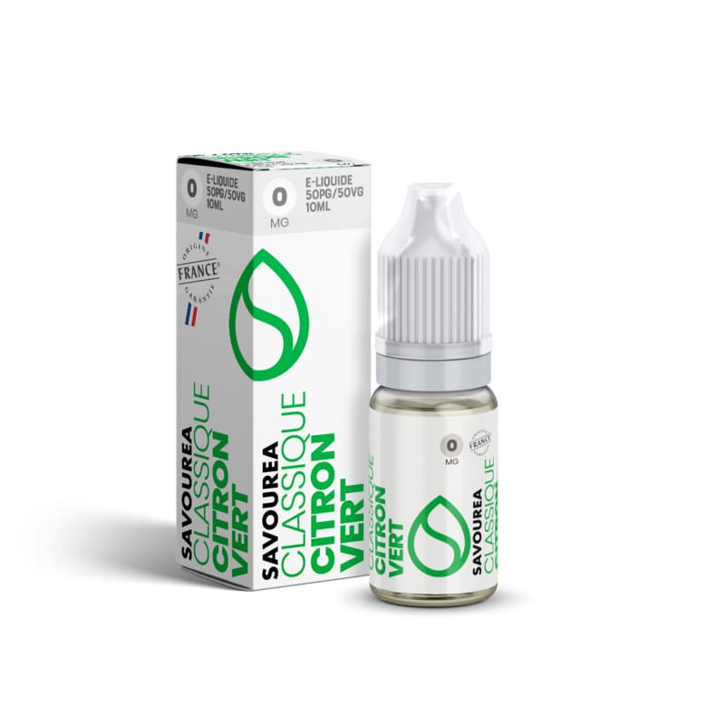 SAVOUREA Citron Vert - E-liquide 10ml-VAPEVO