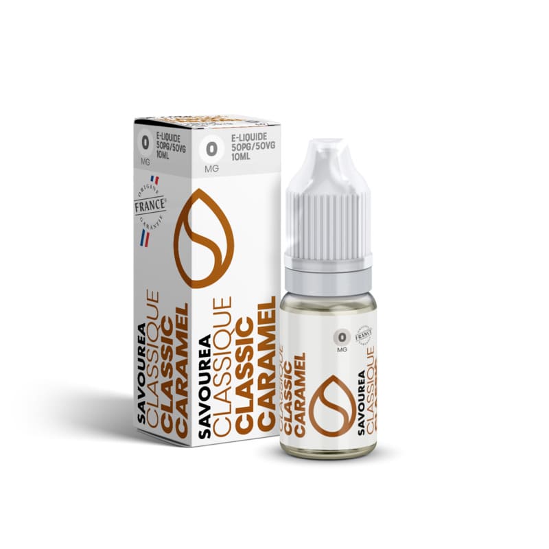 SAVOUREA Classic Caramel - E-liquide 10ml-VAPEVO