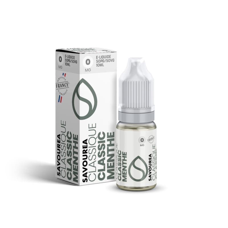 SAVOUREA Classic Menthe - E-liquide 10ml-VAPEVO