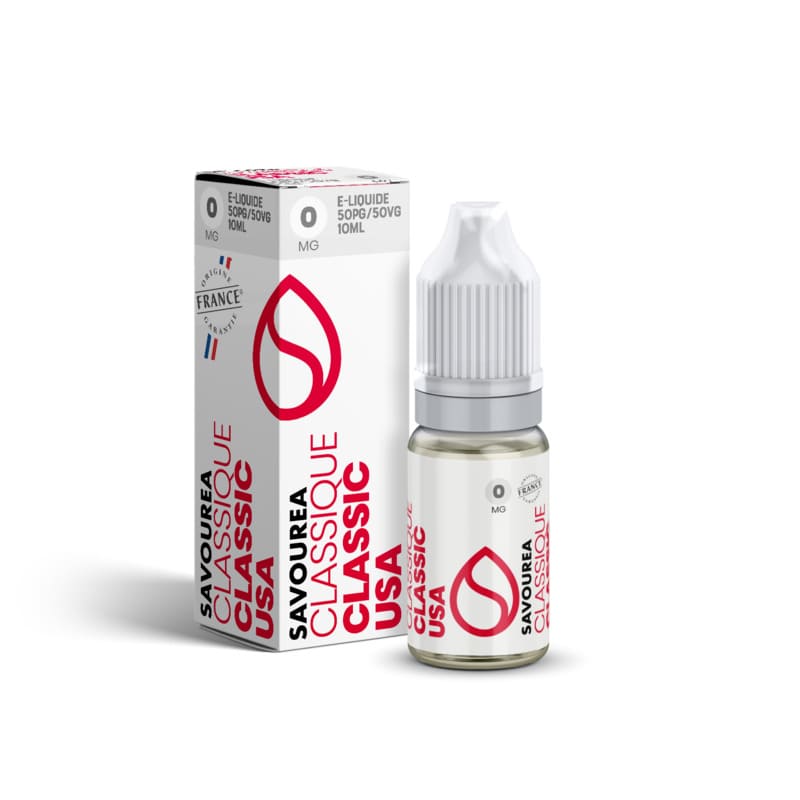 SAVOUREA Classic USA - E-liquide 10ml-0 mg-VAPEVO