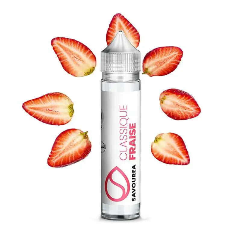 SAVOUREA Classique Fraise - E-liquide 50ml-0 mg-VAPEVO