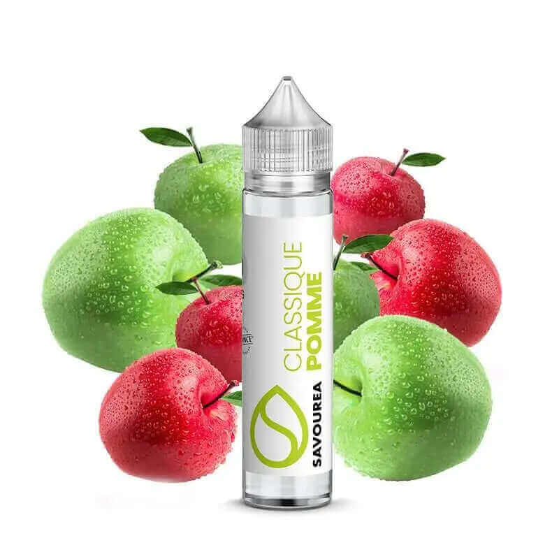 SAVOUREA Classique Pomme - E-liquide 50ml-0 mg-VAPEVO