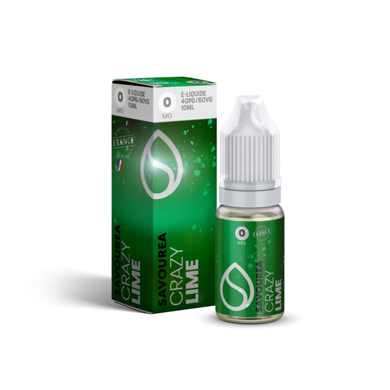 SAVOUREA Crazy Lime - E-liquide 10ml-VAPEVO