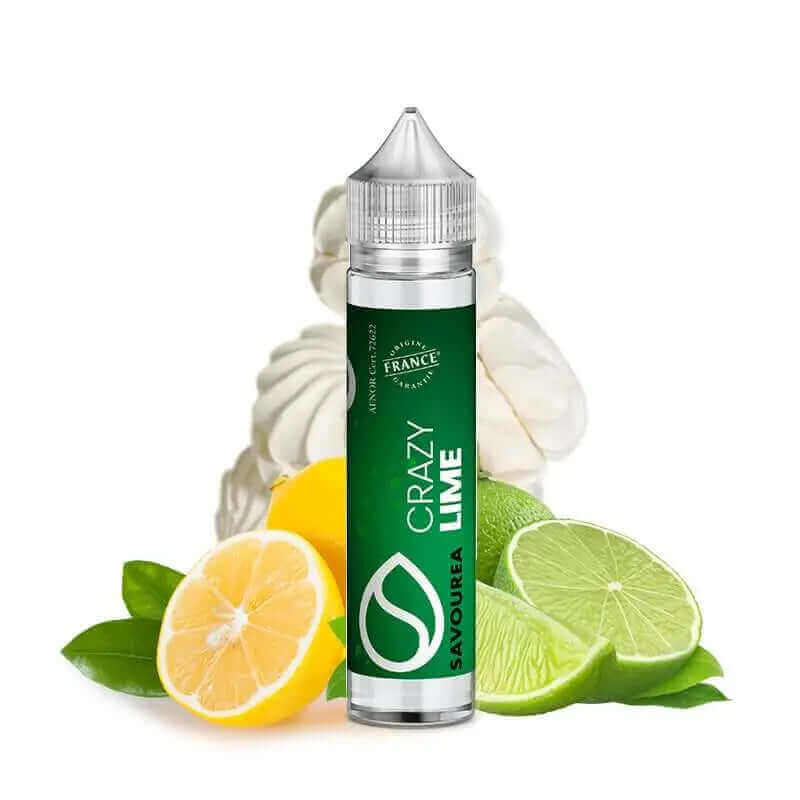 SAVOUREA Crazy Lime - E-liquide 50ml-0 mg-VAPEVO