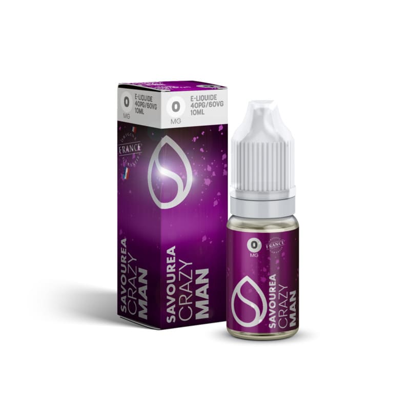 SAVOUREA Crazy Man - E-liquide 10ml-VAPEVO