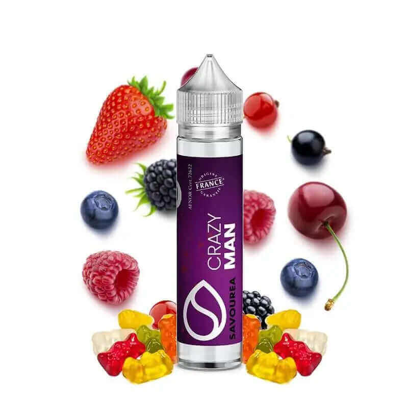 SAVOUREA Crazy Man - E-liquide 50ml-0 mg-VAPEVO