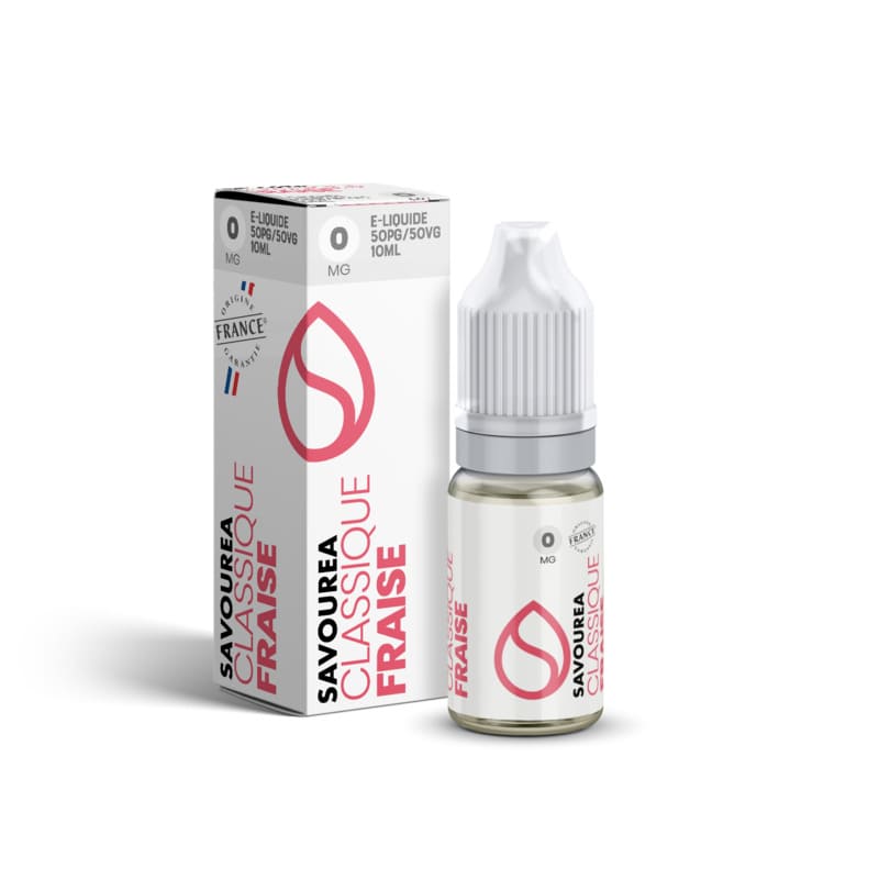 SAVOUREA Fraise - E-liquide 10ml-VAPEVO