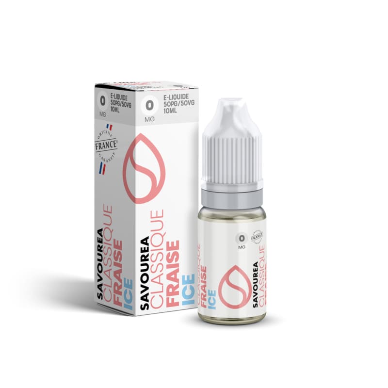 SAVOUREA Fraise Ice - E-liquide 10ml-VAPEVO