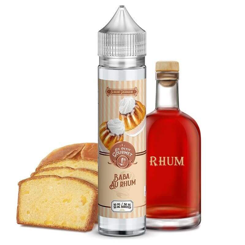 SAVOUREA Le Petit Gourmet Baba Au Rhum - E-liquide 50ml-0 mg-VAPEVO