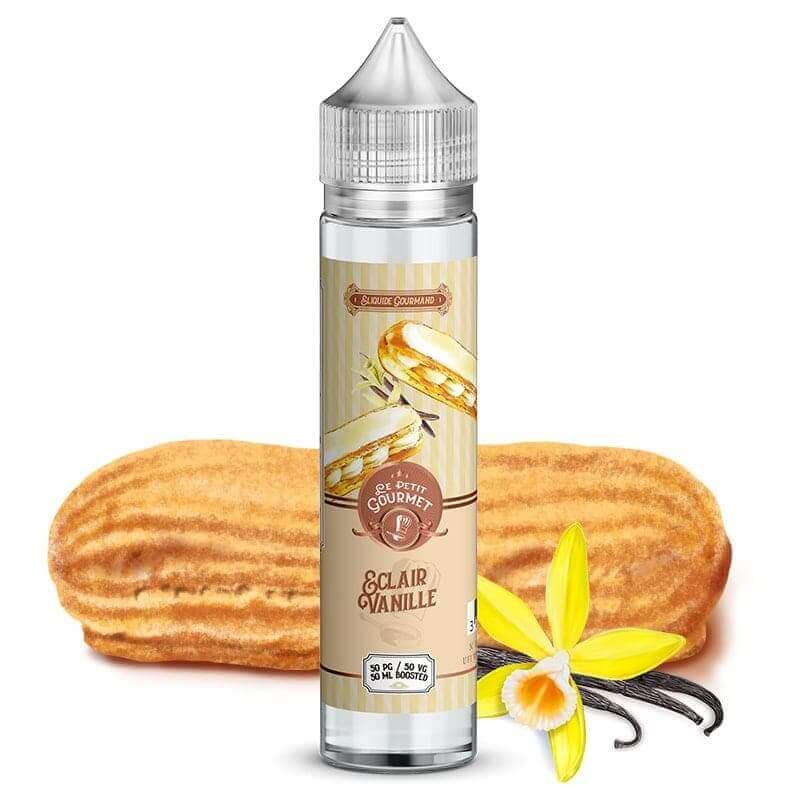 SAVOUREA Le Petit Gourmet Eclair Vanille - E-liquide 50ml-0 mg-VAPEVO