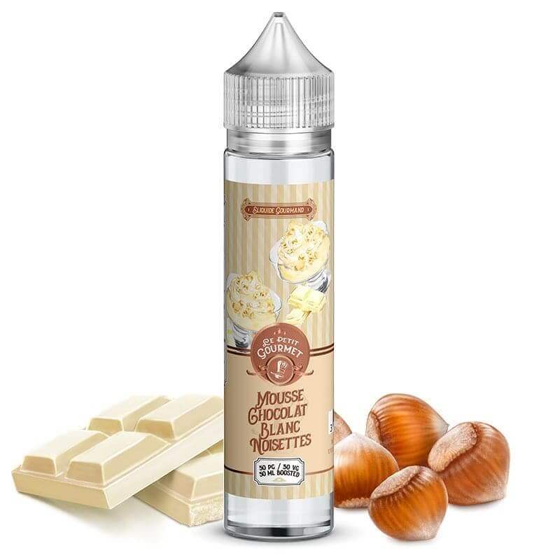 SAVOUREA Le Petit Gourmet Mousse Chocolat Blanc Noisette - E-liquide 50ml-0 mg-VAPEVO