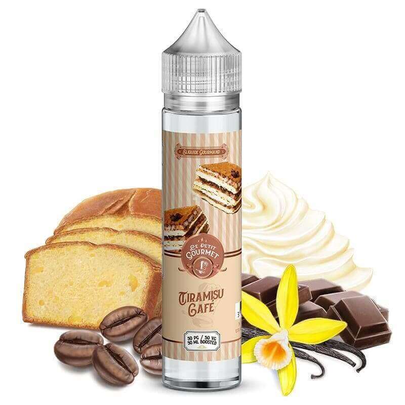 SAVOUREA Le Petit Gourmet Tiramisu Café - E-liquide 50ml-0 mg-VAPEVO