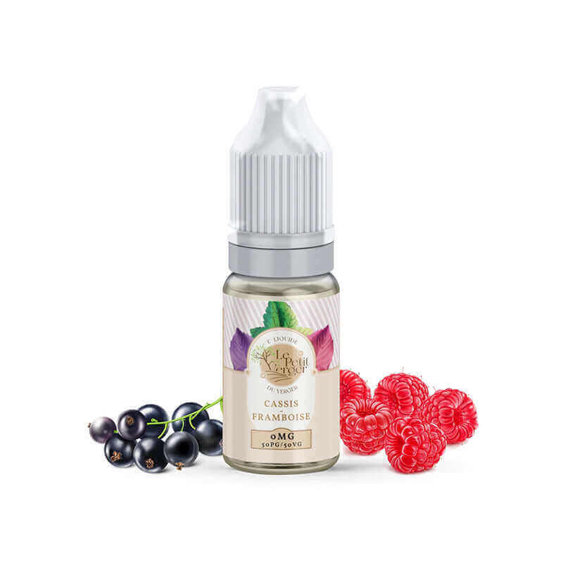 SAVOUREA Le Petit Verger Cassis Framboise - E-liquide 10ml-3 mg-VAPEVO