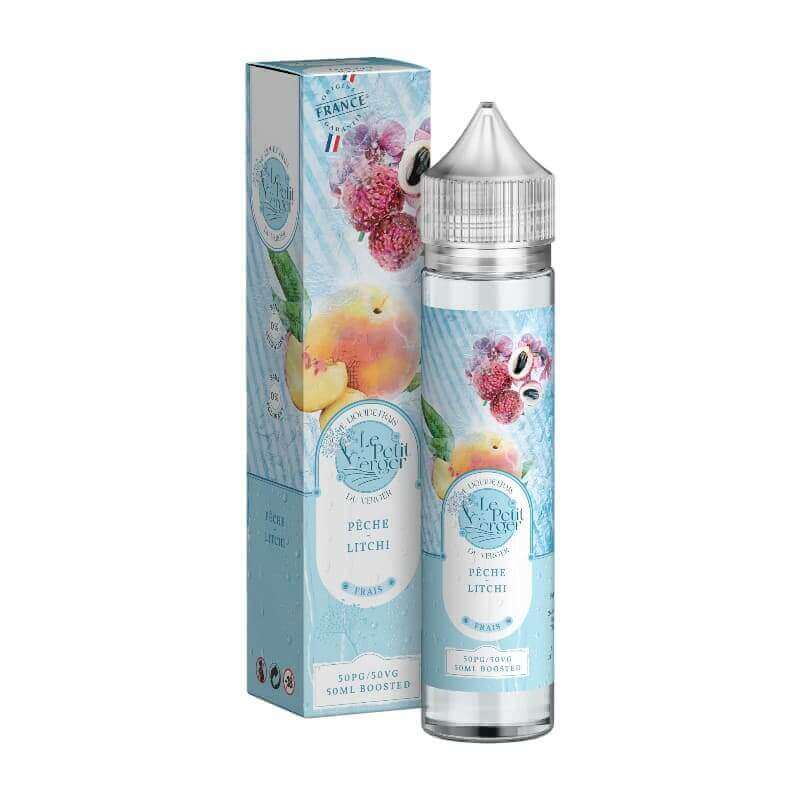 SAVOUREA Le Petit Verger Frais Pêche & Litchi - E-liquide 50ml-0 mg-VAPEVO